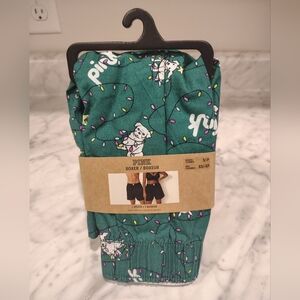 Victoria's Secret Pink Xmas Lights/Dog Boxers Unisex